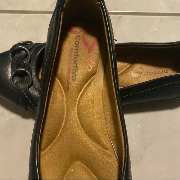 🌸Black flats - Picture 2 of 3